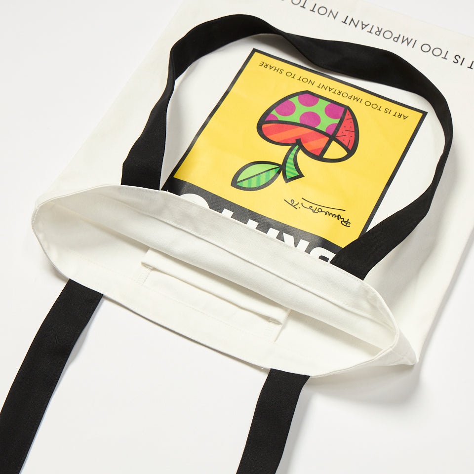 APPLE Tote White Bag