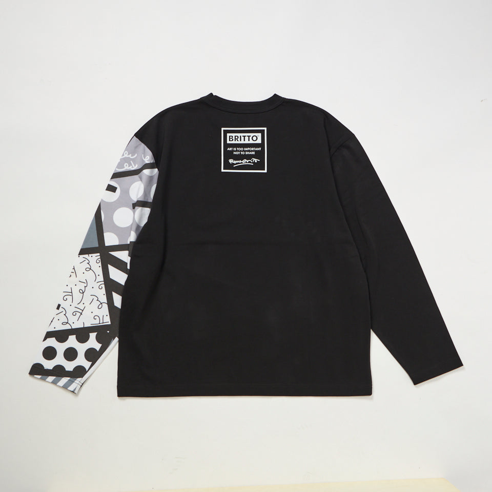 LANDSCAPE BLACK L/S Tee