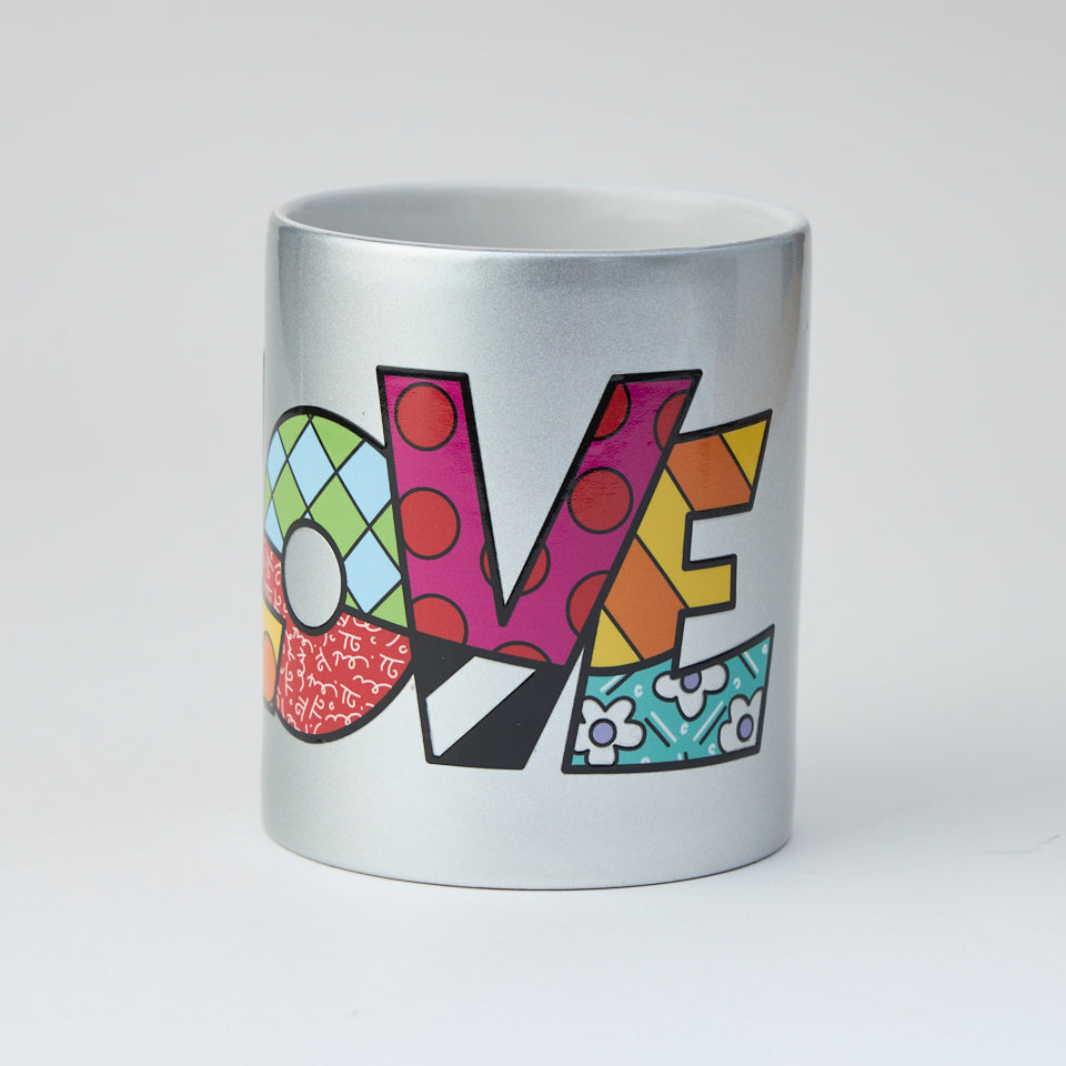 LOVE Silver Mug Cup
