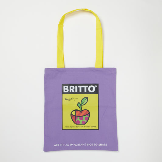 APPLE Tote Purple Bag