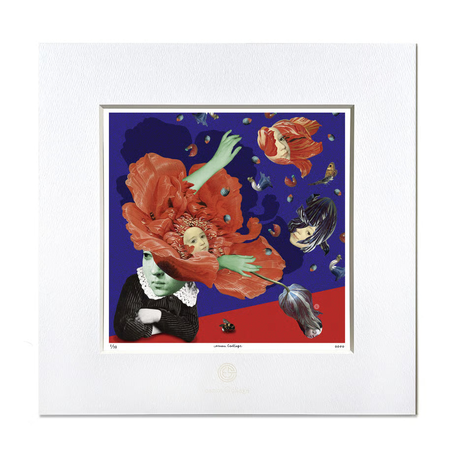 No.0070「Mom and four flower daughters」母と4人の花娘