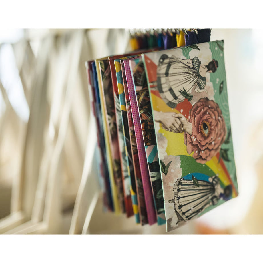 フラットポーチ「Over the rainbow」