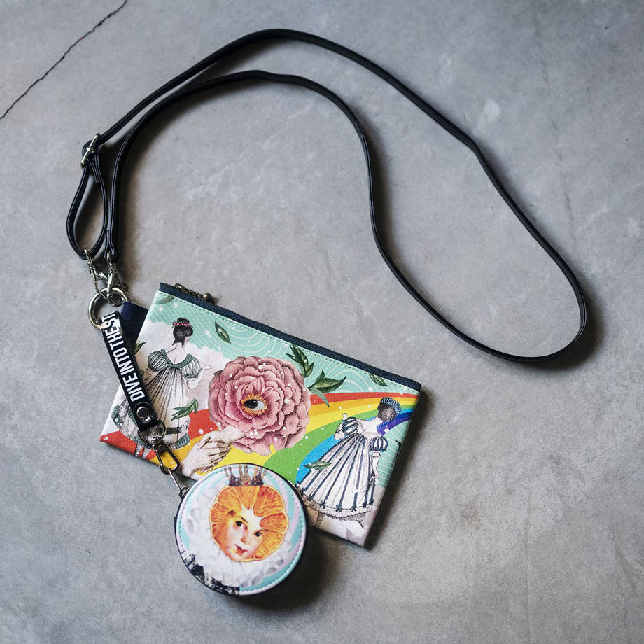 フラットポーチ「Egg sisters」