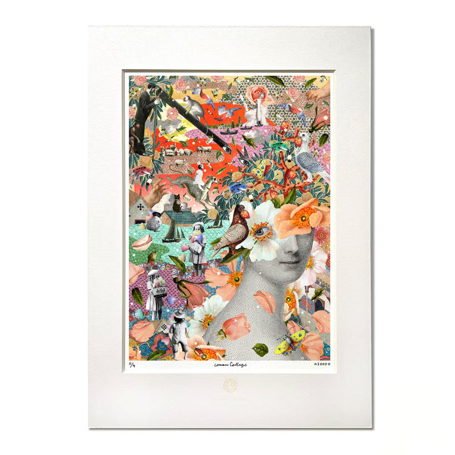 A3_No.014「People living in utopia」ユートピアの人々