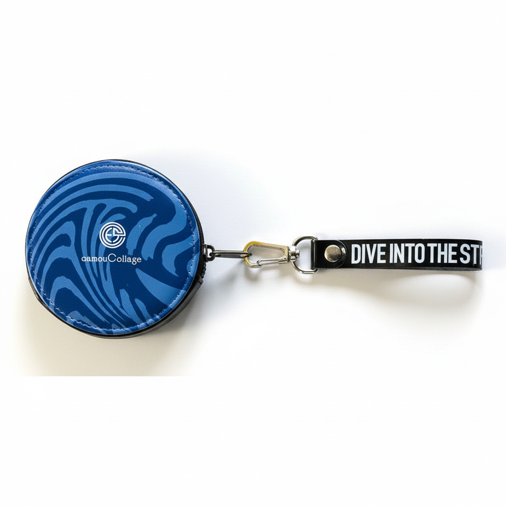 ラウンドポーチ「Border」