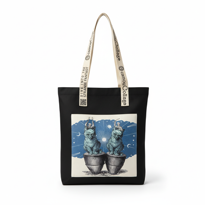 アートバッグ「Night cats」