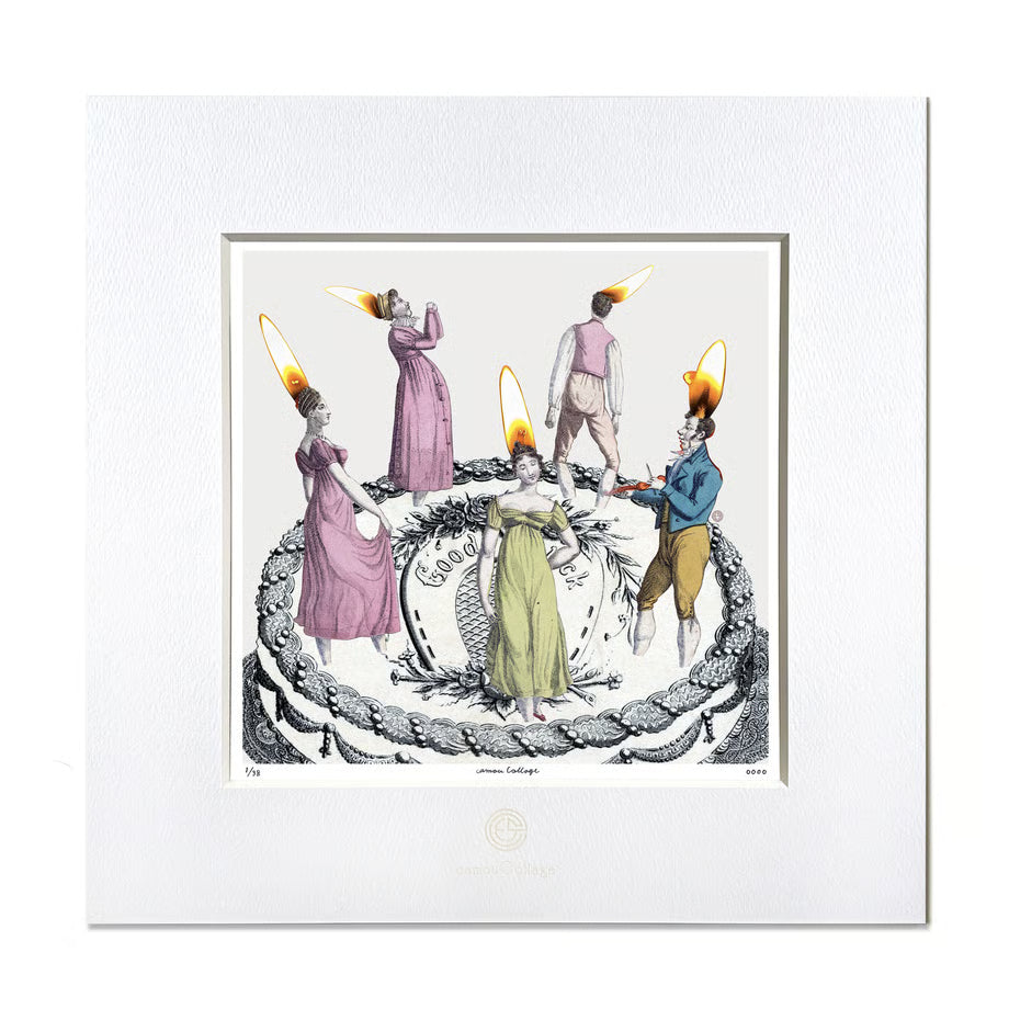 No.0057「Five candles 」5本のロウソク