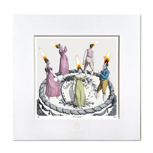 No.0057「Five candles 」5本のロウソク