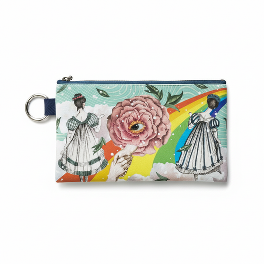 フラットポーチ「Over the rainbow」