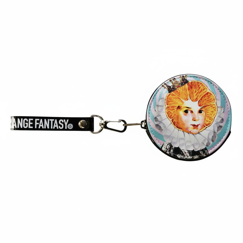 ラウンドポーチ「Princess Orange and the soldiers」