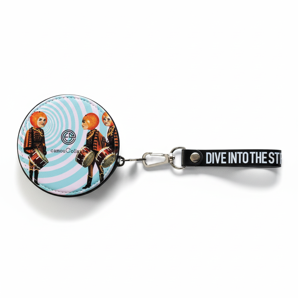 ラウンドポーチ「Princess Orange and the soldiers」