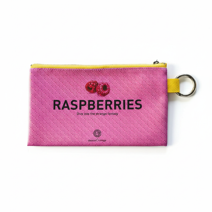 フラットポーチ「Raspberries」