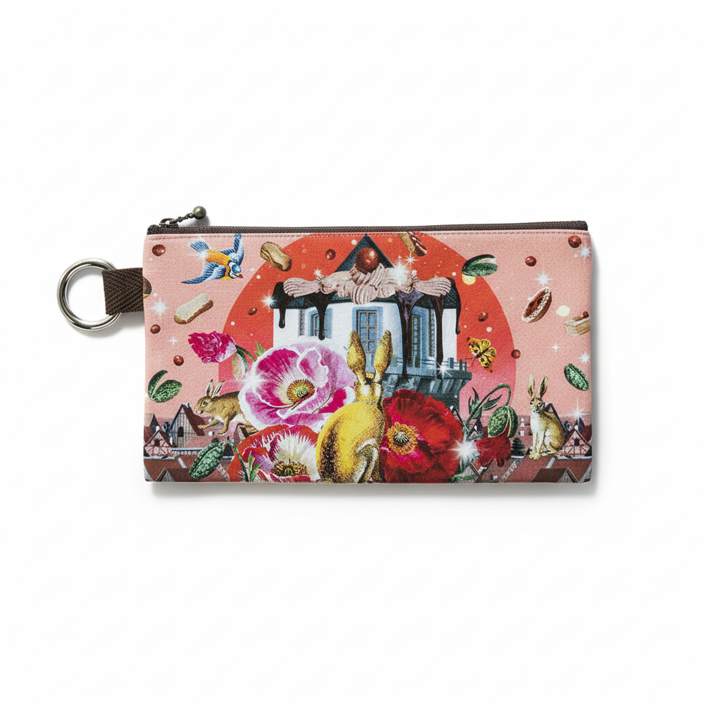 フラットポーチ「Sweetsland」