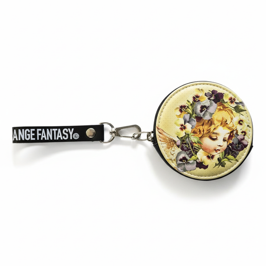 ラウンドポーチ「Viola bird」