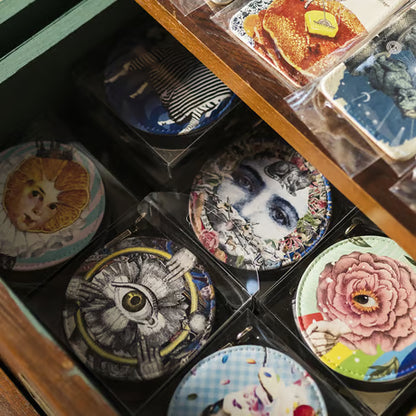 ラウンドポーチ「Princess Orange and the soldiers」