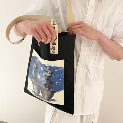 アートバッグ「Night cats」
