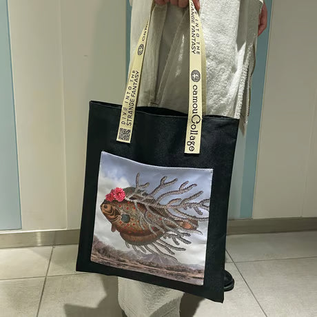 アートバッグ「Swimming sky」