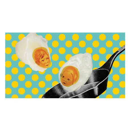 フラットポーチ「Egg sisters」
