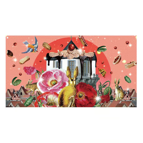 フラットポーチ「Sweetsland」