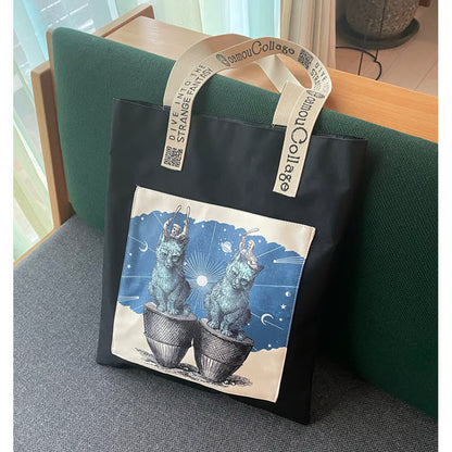 アートバッグ「Night cats」