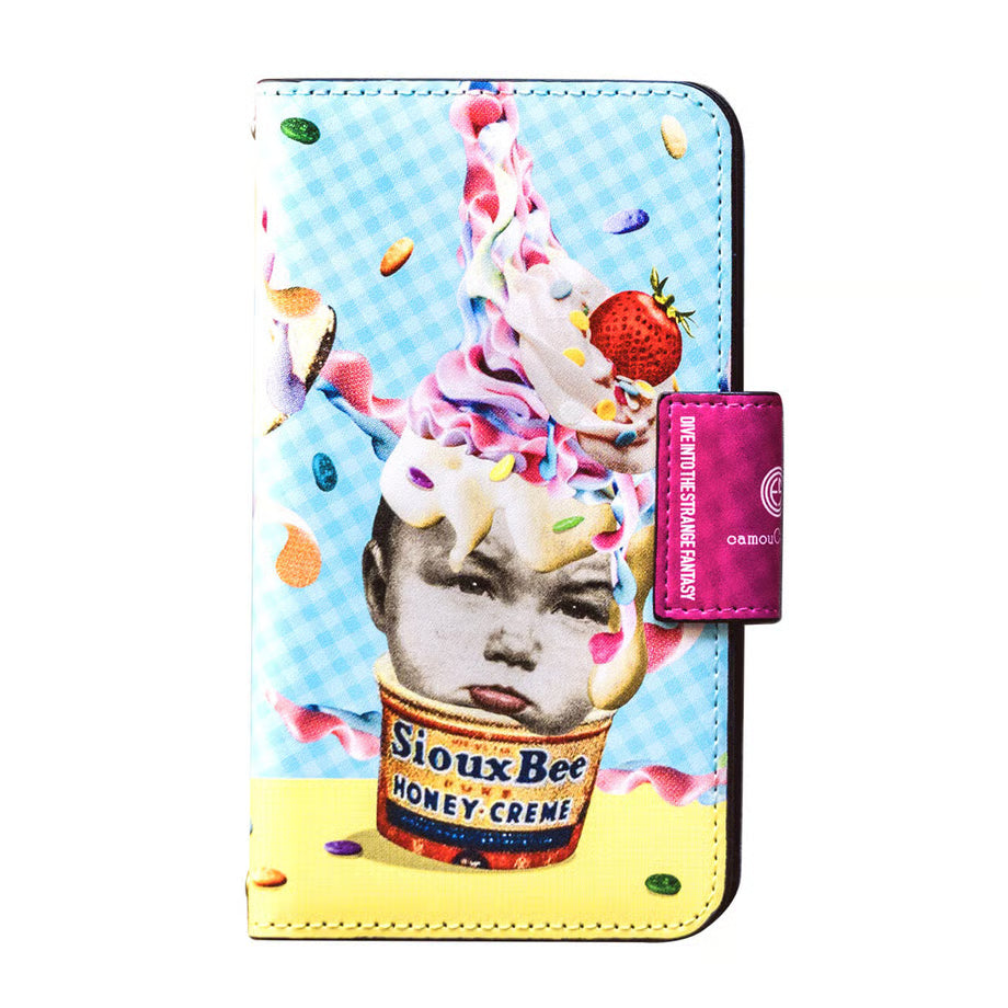 スマホケース「Don't eat my ice cream!!」