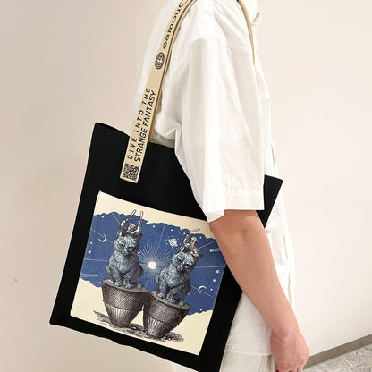 アートバッグ「Night cats」