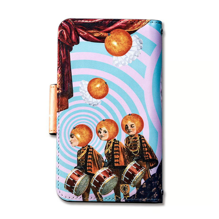 スマホケース「Princess Orange and the soldiers」