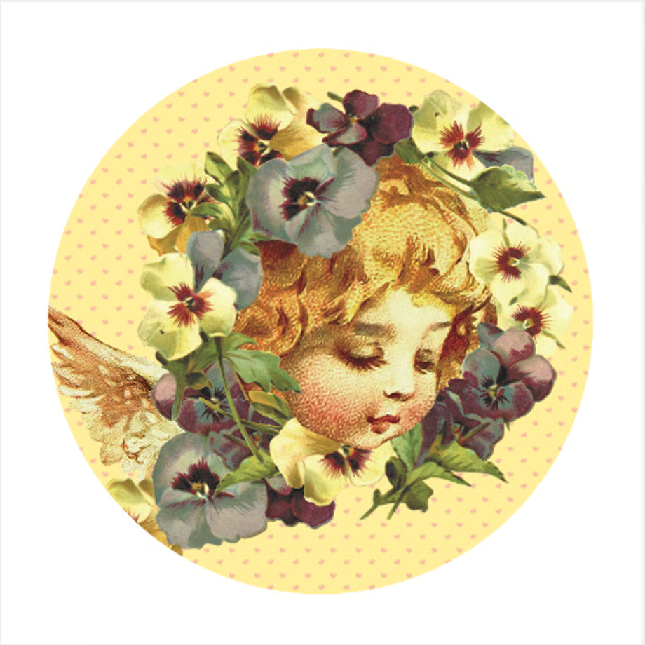 ラウンドポーチ「Viola bird」