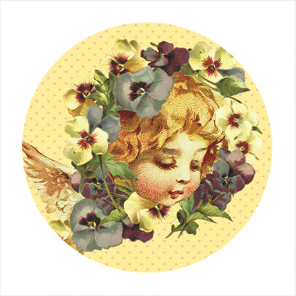 ラウンドポーチ「Viola bird」