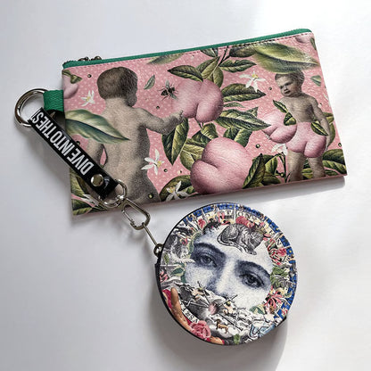 フラットポーチ「Butt fruit」