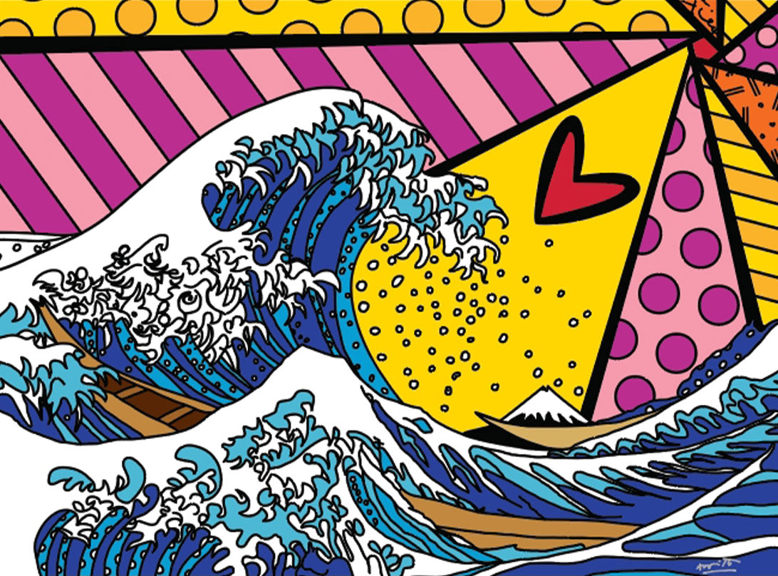 チ*ド様 【美品‼️希少‼️】魔法のアート！ロメロ・ブリット×Enesco ミッ ROMERO BRITTO – 「art-times.jp」公式オンラインストア